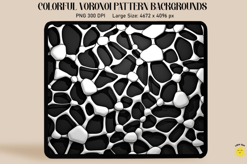 simple-black-and-white-voronoi-pattern