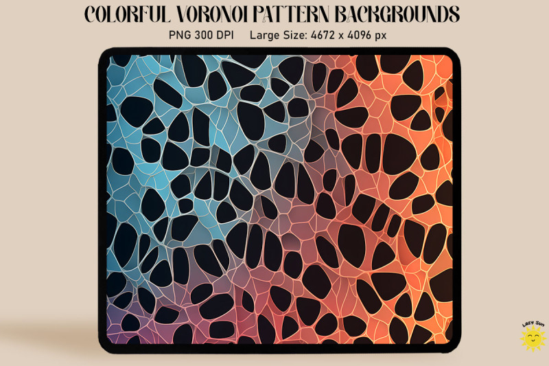 3d-colorful-voronoi-diagram-pattern