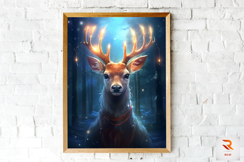 fabulous-magical-deer-fantasy-wall-art