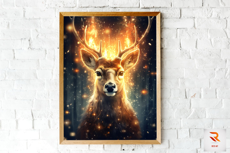 fabulous-magical-deer-fantasy-wall-art