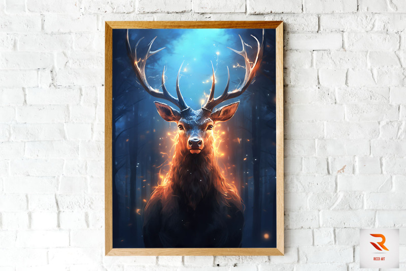 fabulous-magical-deer-fantasy-wall-art