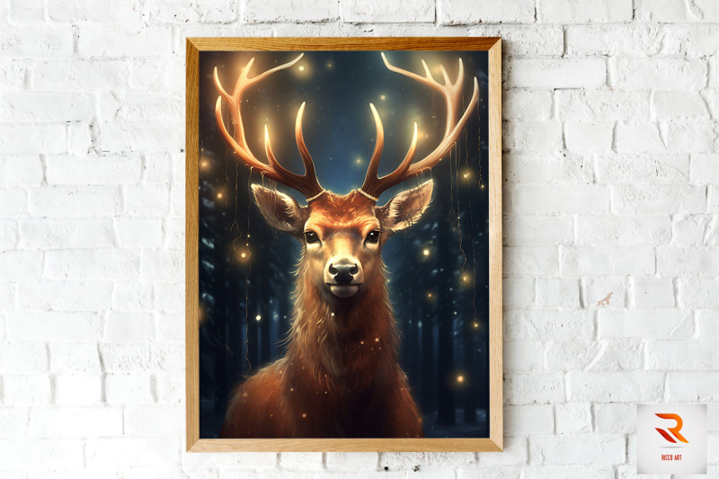 fabulous-magical-deer-fantasy-wall-art