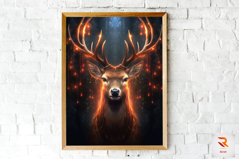 fabulous-magical-deer-fantasy-wall-art