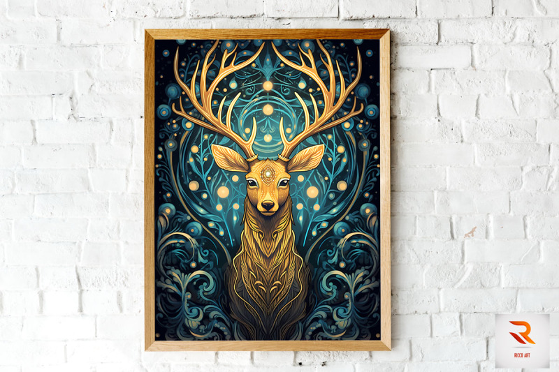 majestic-beautiful-deer-fantasy-wall-art