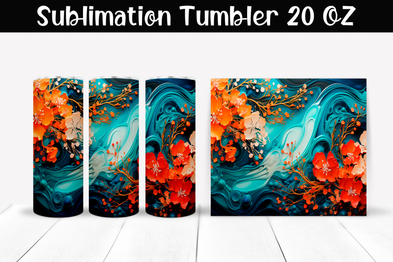 fantastic-explosion-of-colors-sublimation-tumbler-wrap-20-oz