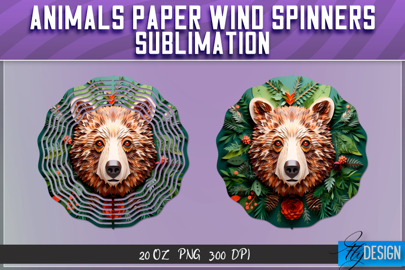 animals-paper-wind-spinners-sublimation