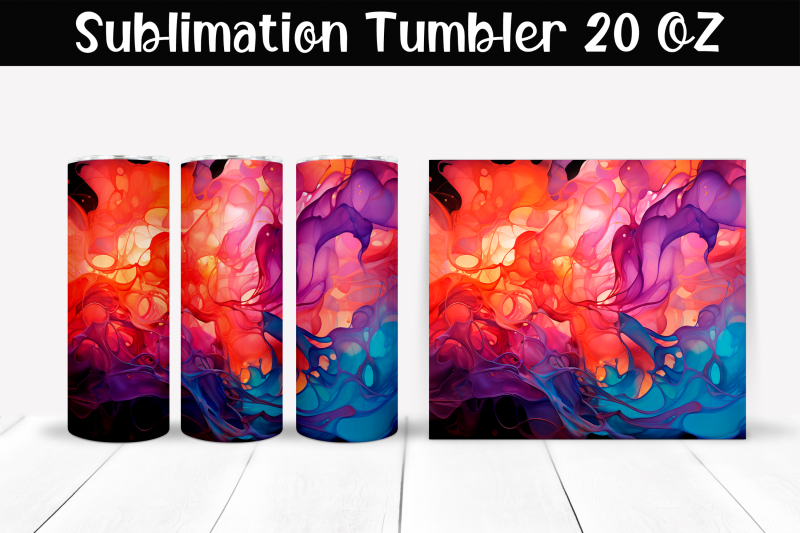 fantastic-explosion-of-colors-sublimation-tumbler-wrap-20-oz