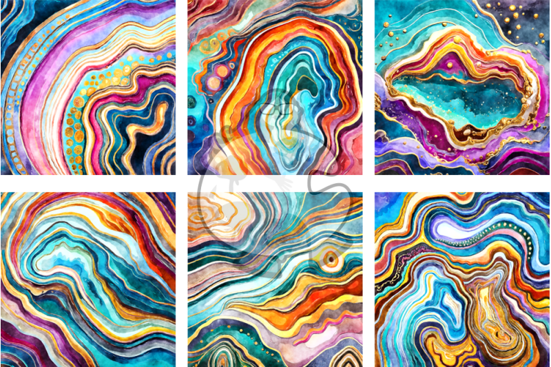 funky-gemstone-watercolor-background-textures