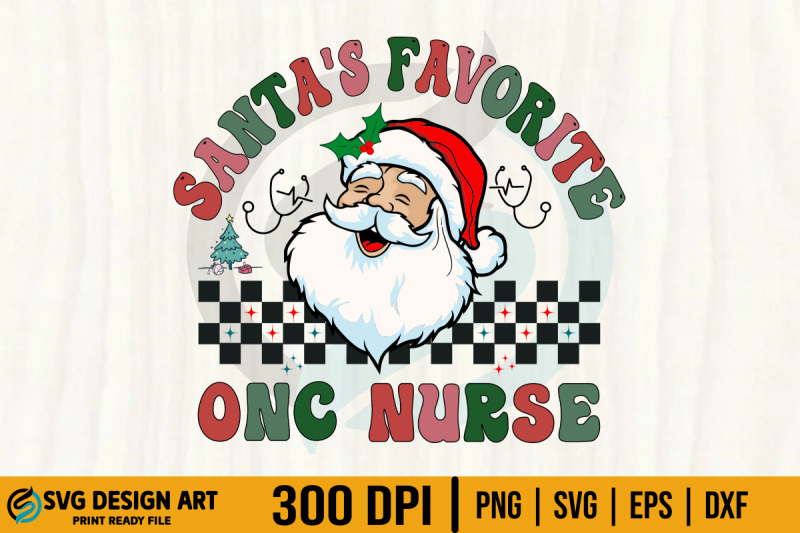 christmas-onc-nurse-svg-santa-039-s-favorite-retro-svg