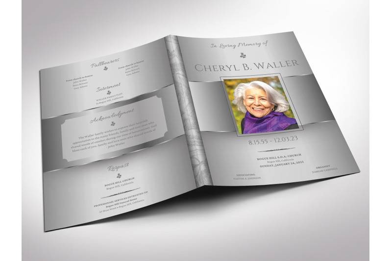 silver-tabloid-funeral-program-template-for-canva-8-pages