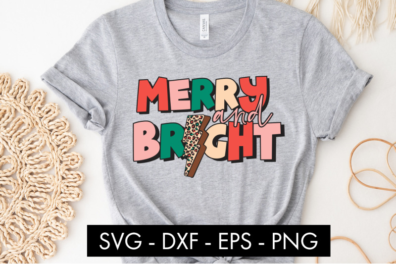 merry-and-bright-christmas-lightning-bolt-svg-cut-file