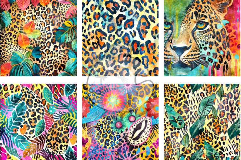 leopard-transparent-watercolor-patterns