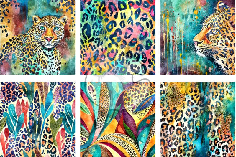 leopard-transparent-watercolor-patterns