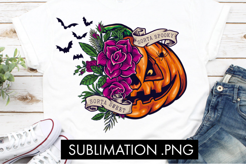 sorta-sweet-sorta-spooky-halloween-sublimation-png