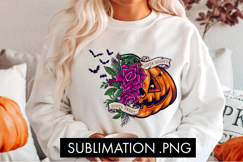 sorta-sweet-sorta-spooky-halloween-sublimation-png