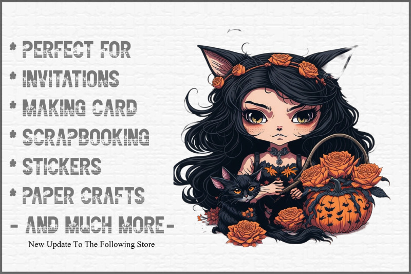 halloween-black-cat-girl-clipart