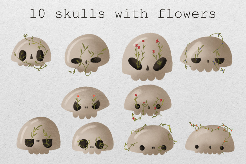 skull-and-halloween