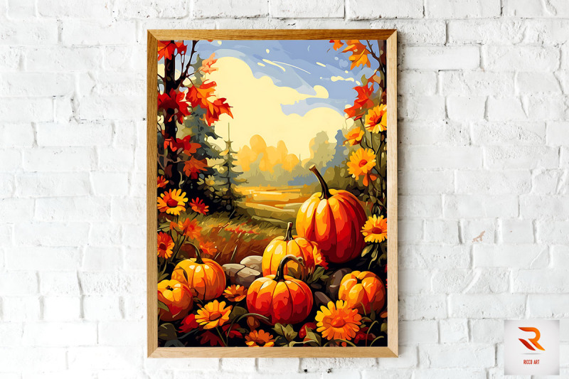 fall-sunflowers-amp-pumpkin-wall-art