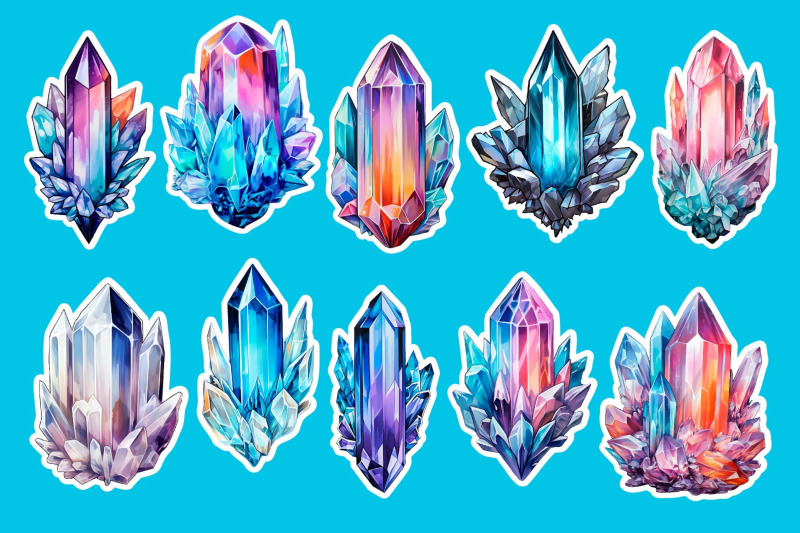 crystals-sticker-pack