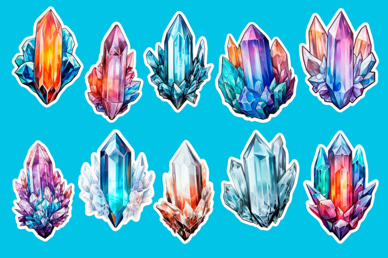 crystals-sticker-pack