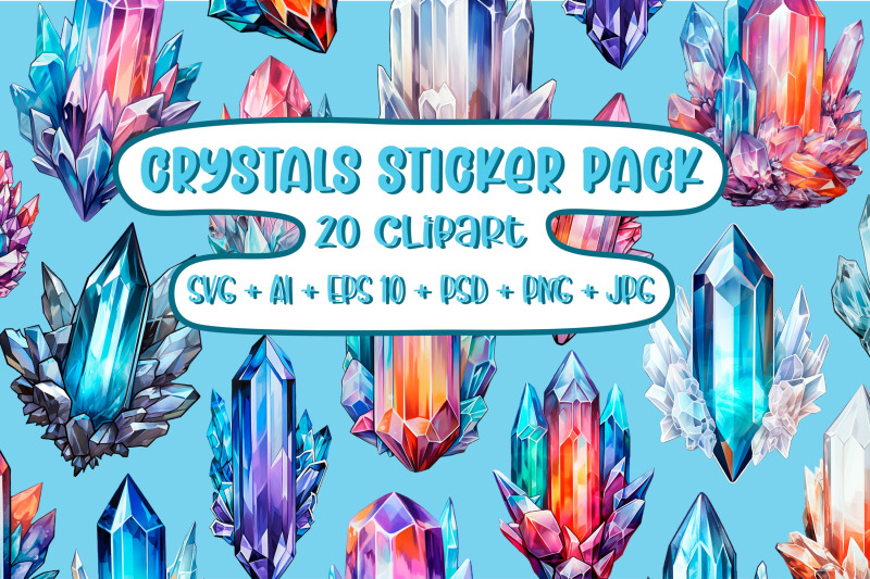 crystals-sticker-pack