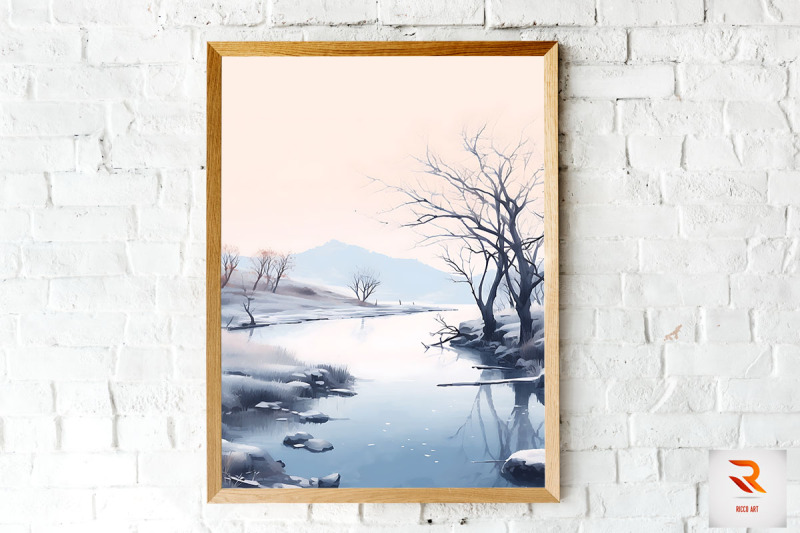 beautiful-winter-landscape-wall-art