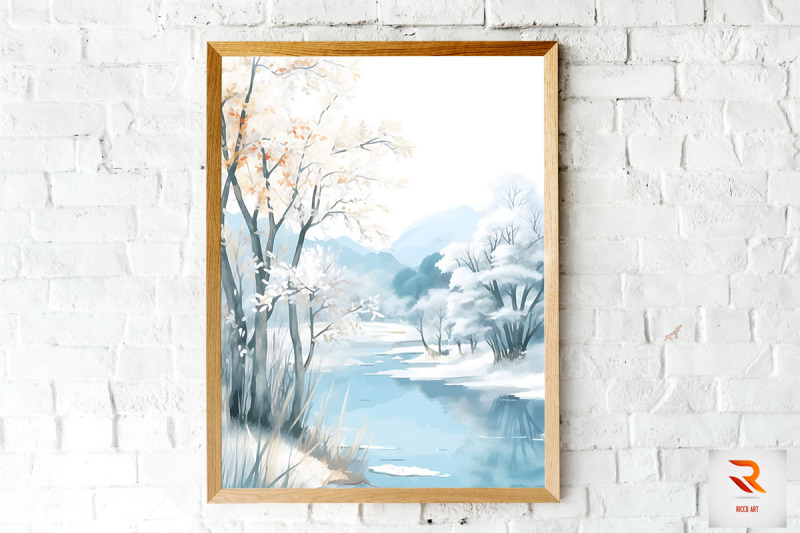 beautiful-winter-landscape-wall-art