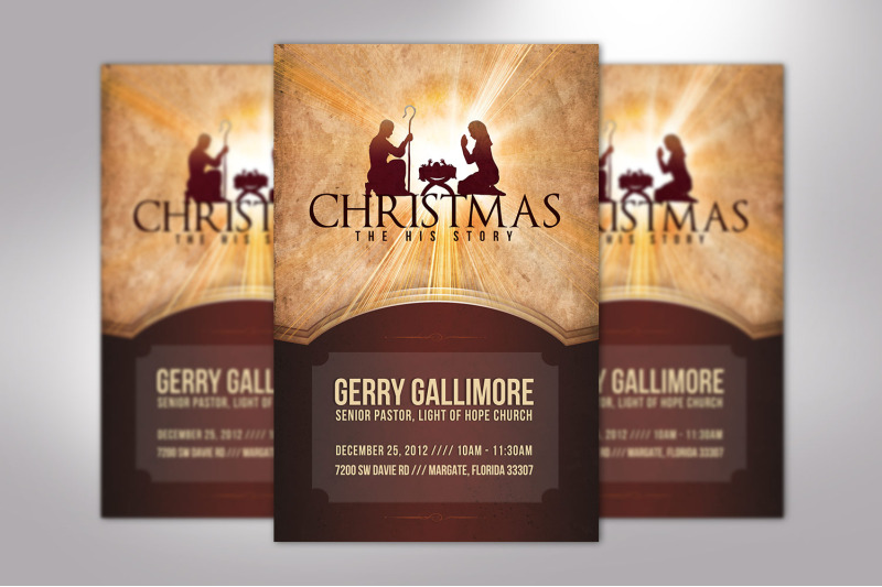 christmas-history-flyer-template-for-word-and-publisher-4x6-inches