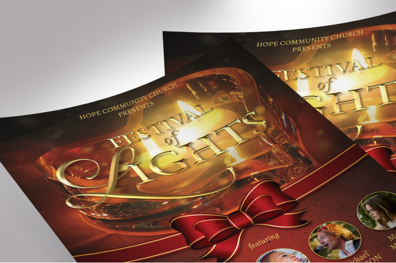 light-christmas-flyer-template-for-word-and-publisher-4x6-inches
