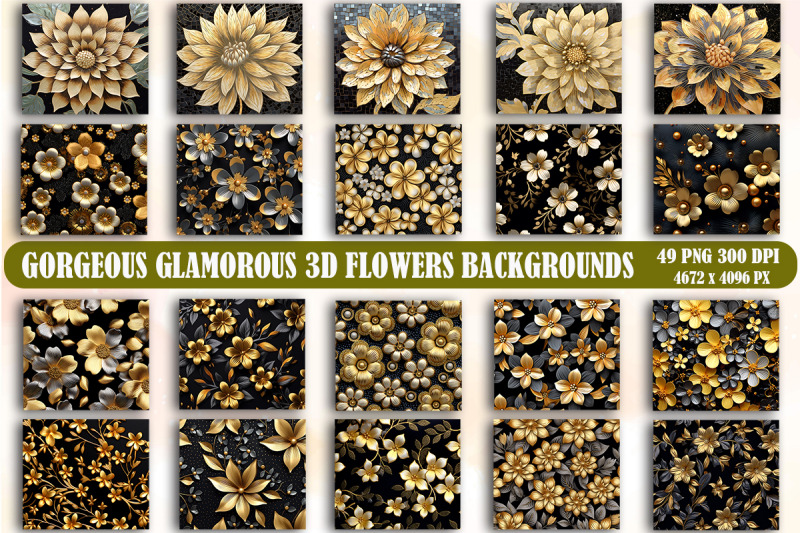 gorgeous-glamorous-3d-flowers-background