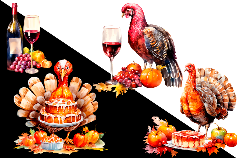 traditional-thanksgiving-turkey-clipart-sublimation