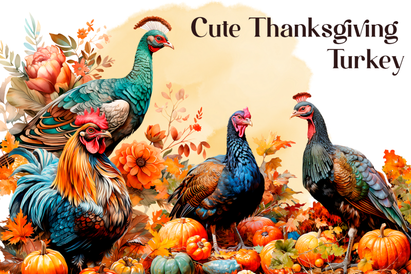 traditional-thanksgiving-turkey-clipart-sublimation