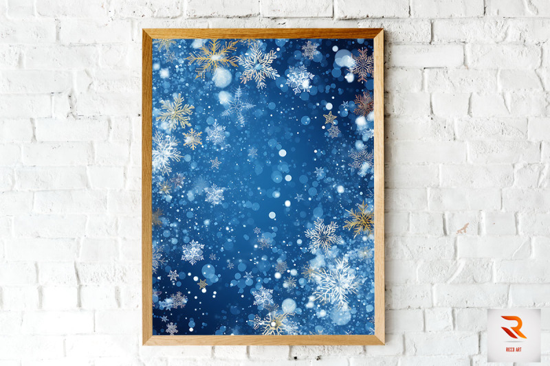 winter-christmas-blue-wall-art