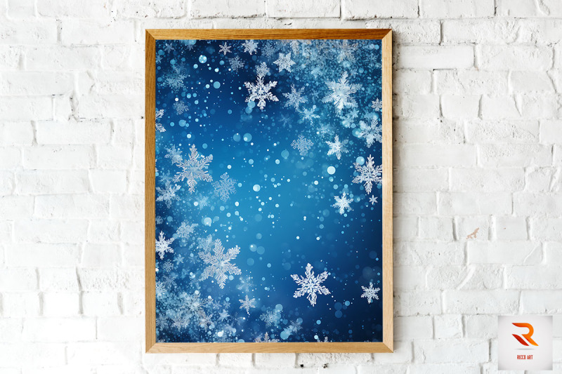 winter-christmas-blue-wall-art