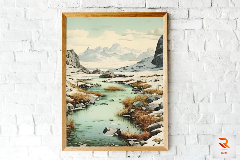 vintage-snowy-tundra-wall-art