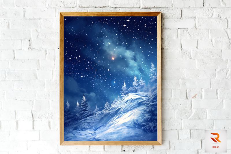 amazing-winter-sparkling-wall-art