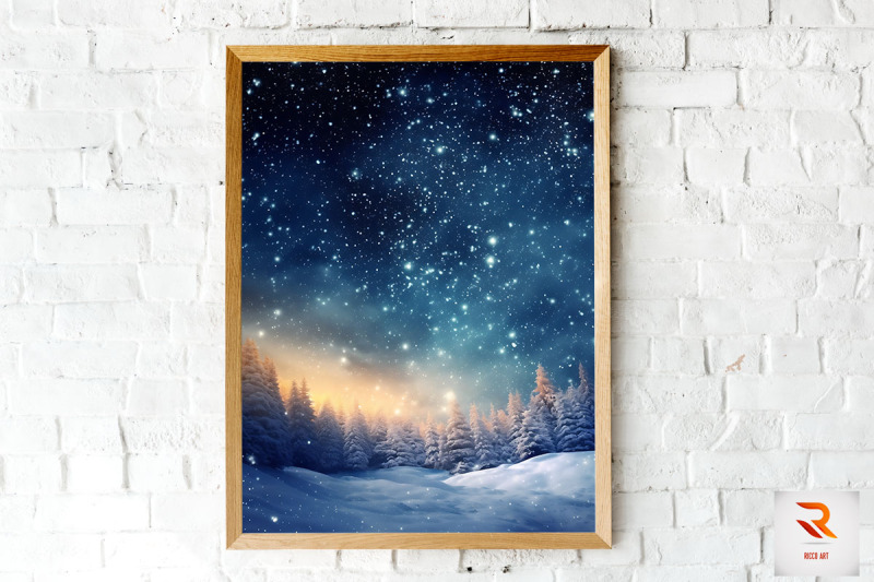 amazing-winter-sparkling-wall-art