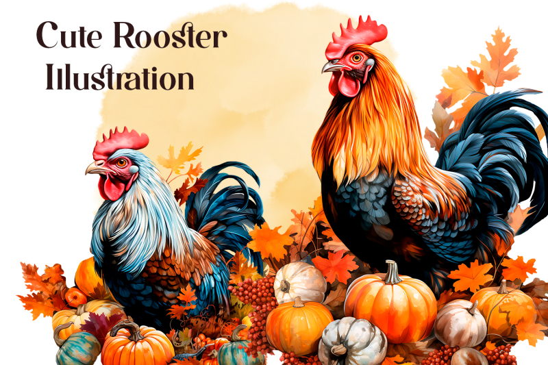 thanksgiving-rooster-illustration