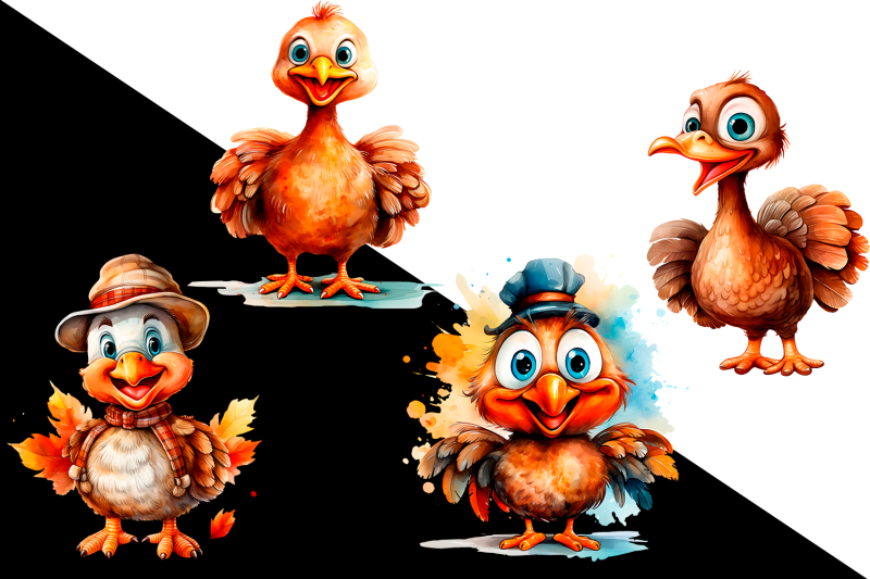 cute-thanksgiving-turkey-clipart-sublimation