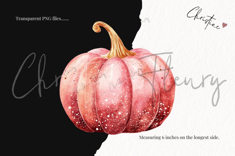 watercolor-pink-pumpkins-clipart