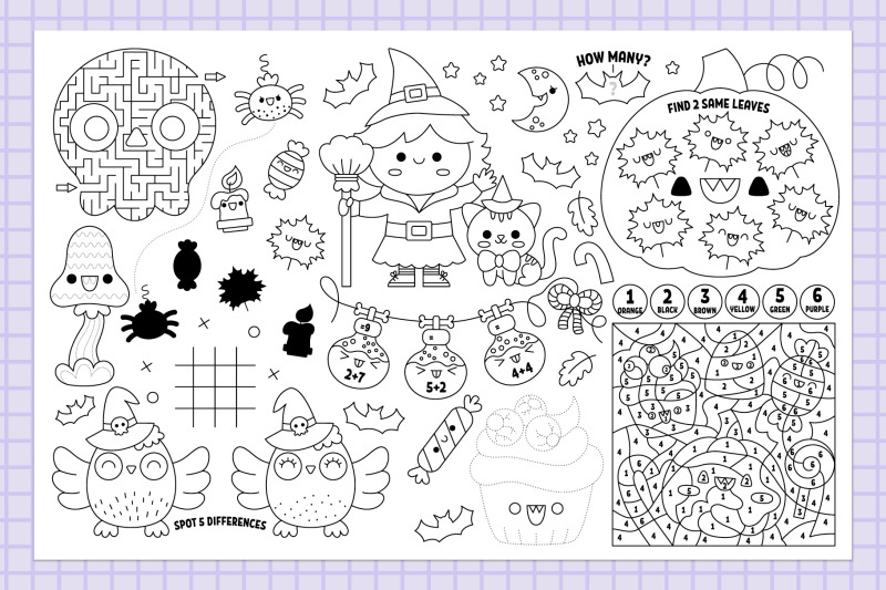 kawaii-halloween-coloring-activity-mats