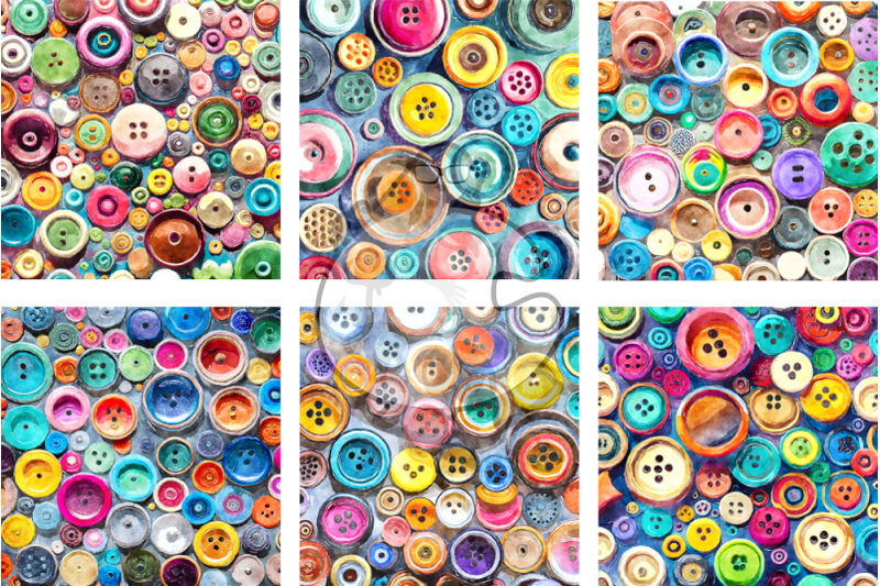 buttons-transparent-background-texture-papers