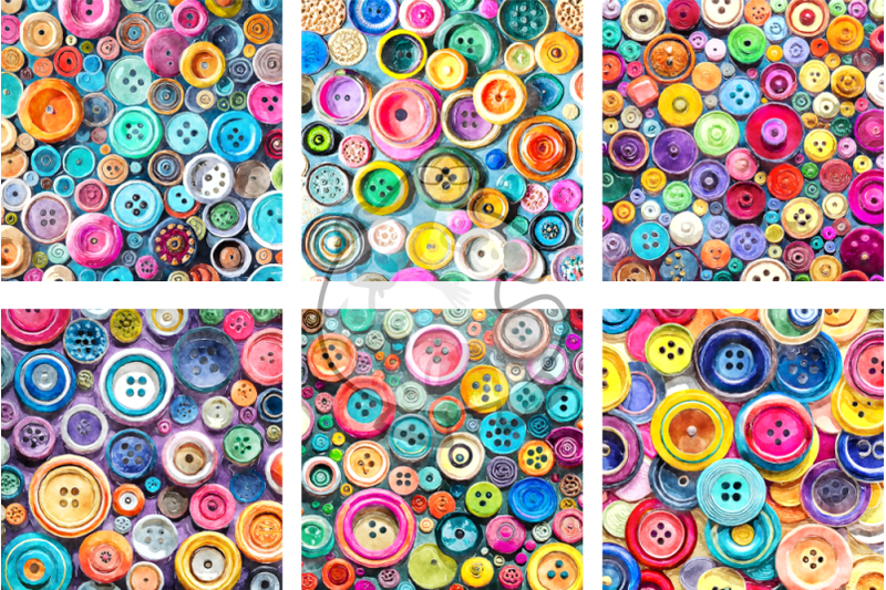 buttons-transparent-background-texture-papers