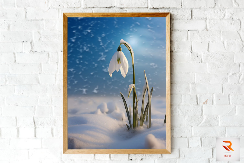 frosted-snowdrop-winter-wall-art