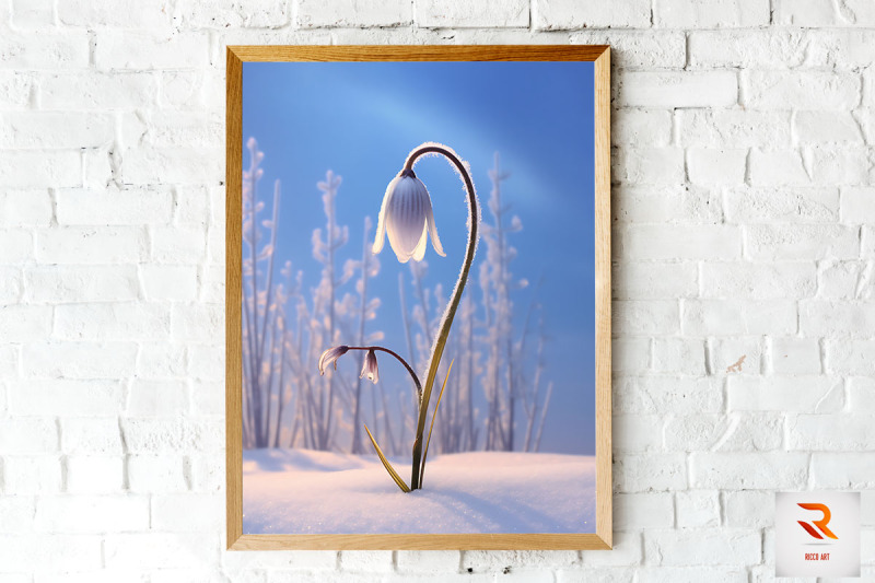 frosted-snowdrop-winter-wall-art