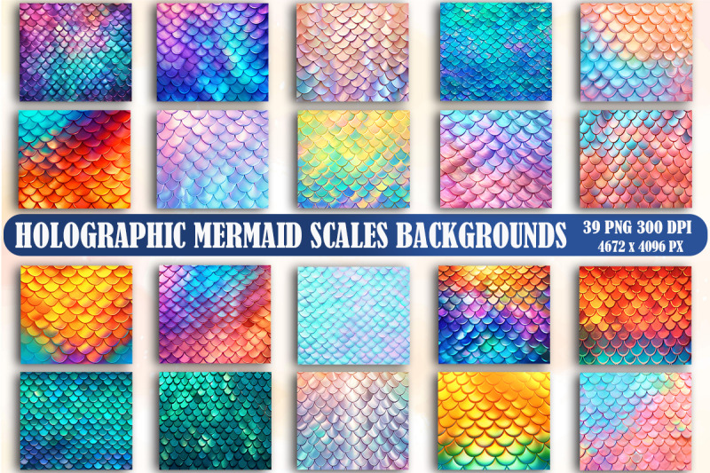 holographic-mermaid-scales-backgrounds