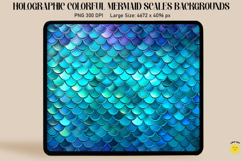 holographic-mermaid-scales-background