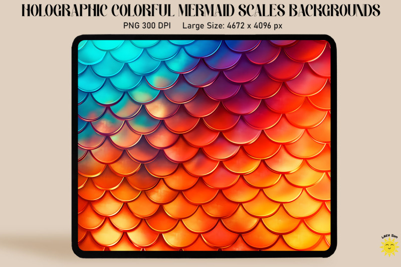 holographic-mermaid-scales-background