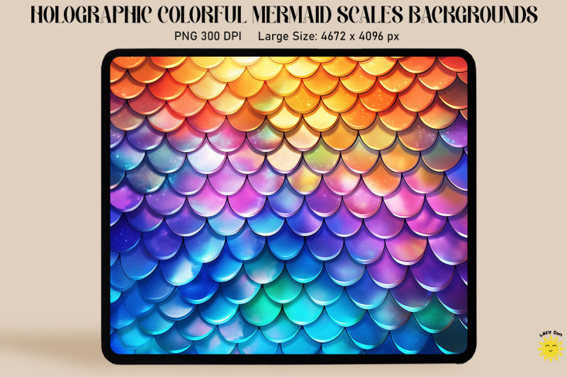 holographic-mermaid-scales-background