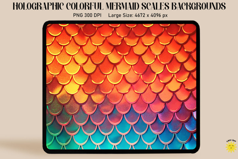 holographic-mermaid-scales-background